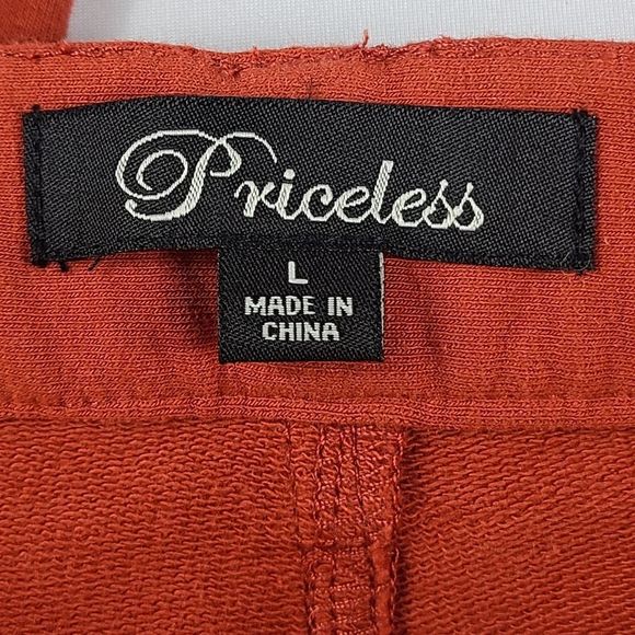 Priceless Skinny Pant Large Terracotta Stretchy Jegging Comfy Soft NWT - Picture 9 of 14